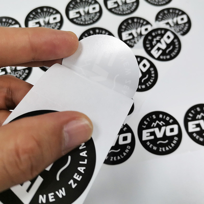 BOPP Custom Retail Labels Varnishing Rotary Printable Vinyl Sticker Paper
