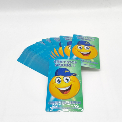 دائم CMYK مخصص يموت قطع ملصقات BOPP لاصق لامع التصفيح
