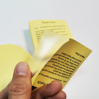 CMYK نفخ إصلاح بقع PVC مرتبة هوائية الفينيل بقع بركة بطانة