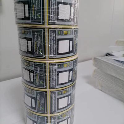 ملصق فينيلي لاصق للماء لمعدات الإلكترونيات الاستهلاكية قابل للطباعة والكتابة على مساحة فارغة